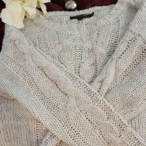 Light weight sweater, grey, Sz Small